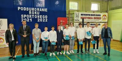 PODSUMOWANIE WSPÓŁZAWODNICTWA SPORTOWEGO SZKÓŁ ZA ROK SZKOLNY 2021/2022