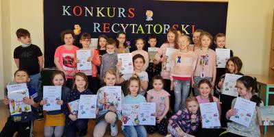 Rozstrzygnięcie Konkursu Recytatorskiego "Lubię ten wiersz"