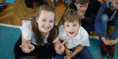 Roztańczony Dzień Nauczyciela w klasach 4 – 6