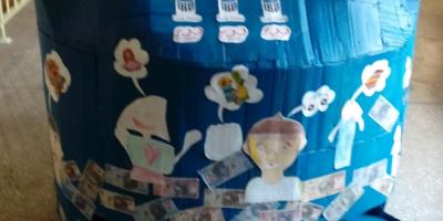 Skarbonka na 100 lecie PKO