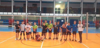 SPARING MŁODYCH SIATKARZY