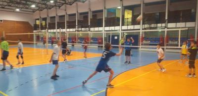 SPARING MŁODYCH SIATKARZY