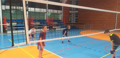 SPARING MŁODYCH SIATKARZY