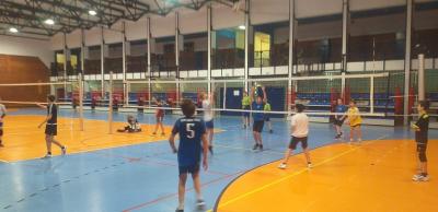 SPARING MŁODYCH SIATKARZY