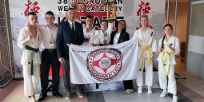 SUKCES NASZEJ UCZENNICY NA MISTRZOSTWACH EUROPY W KARATE KYOKUSHIN