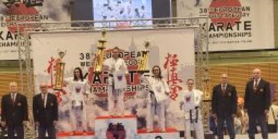 SUKCES NASZEJ UCZENNICY NA MISTRZOSTWACH EUROPY W KARATE KYOKUSHIN