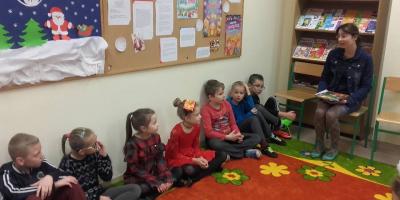 Świąteczne spotkanie z książką - klasy 3