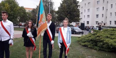 Udział Pocztu Sztandarowego w uroczystościach patriotycznych
