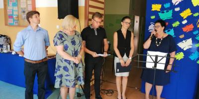 Uroczystość pożegnania klas 8