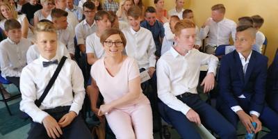 Uroczystość pożegnania klas 8