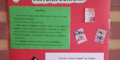 "Warto poznać Victora Juniora" - konkurs
