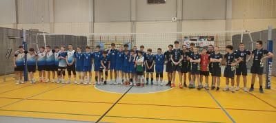 Wicemistrzowie Rejonu w siatkówce chłopców w ramach Igrzysk Młodzieży Szkolnej.