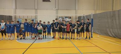 Wicemistrzowie Rejonu w siatkówce chłopców w ramach Igrzysk Młodzieży Szkolnej.