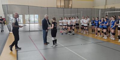 Wicemistrzynie Rejonu w siatkówce dziewcząt w ramach Igrzysk Młodzieży Szkolnej.