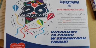 WOŚP 2018 - podsumowanie