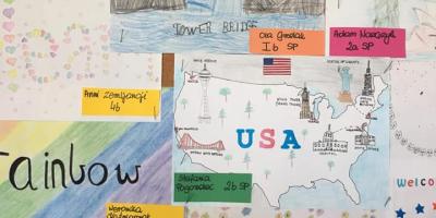 Wyniki konkursu plastycznego ''Symbole krajów anglojęzycznych''