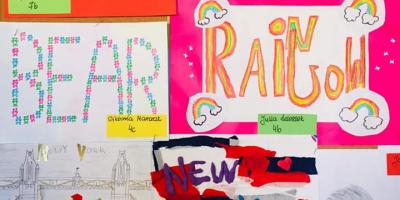 Wyniki konkursu plastycznego ''Symbole krajów anglojęzycznych''