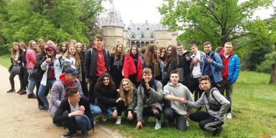 Z wizytą w zamku w Gołuchowie